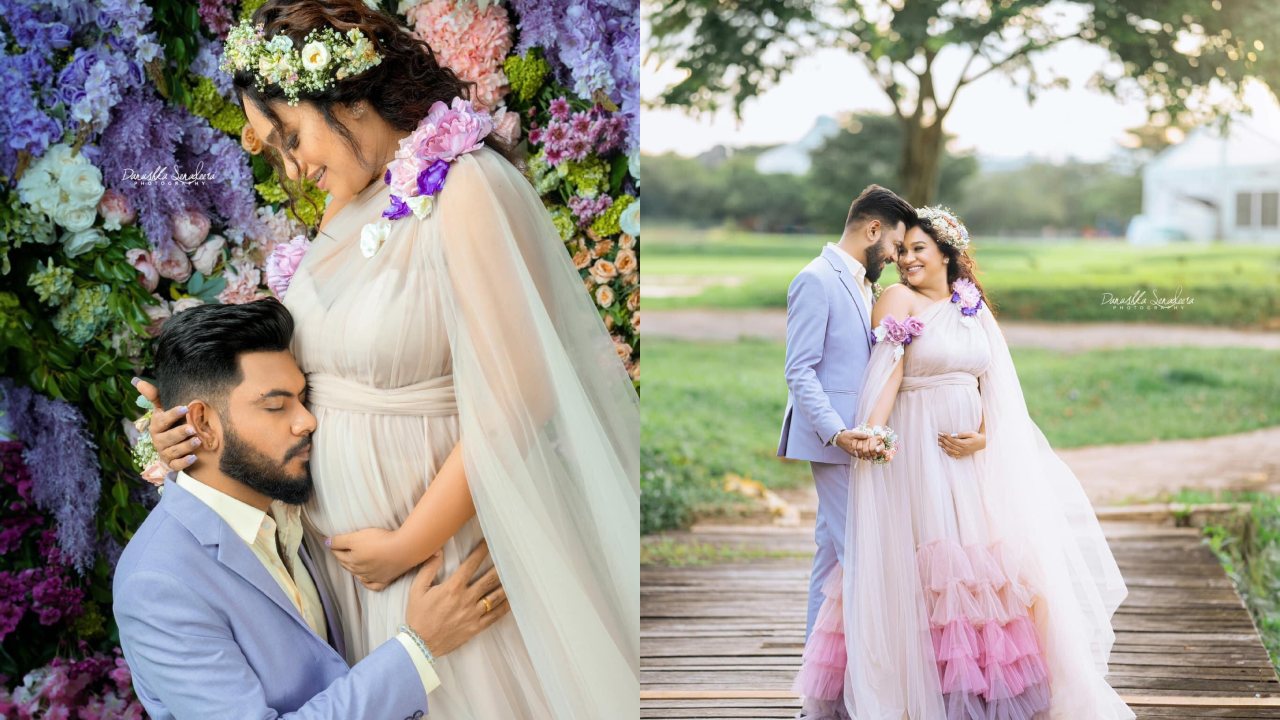 මාධවීට දුවෙක්ද? පුතෙක්ද? (PHOTOS)