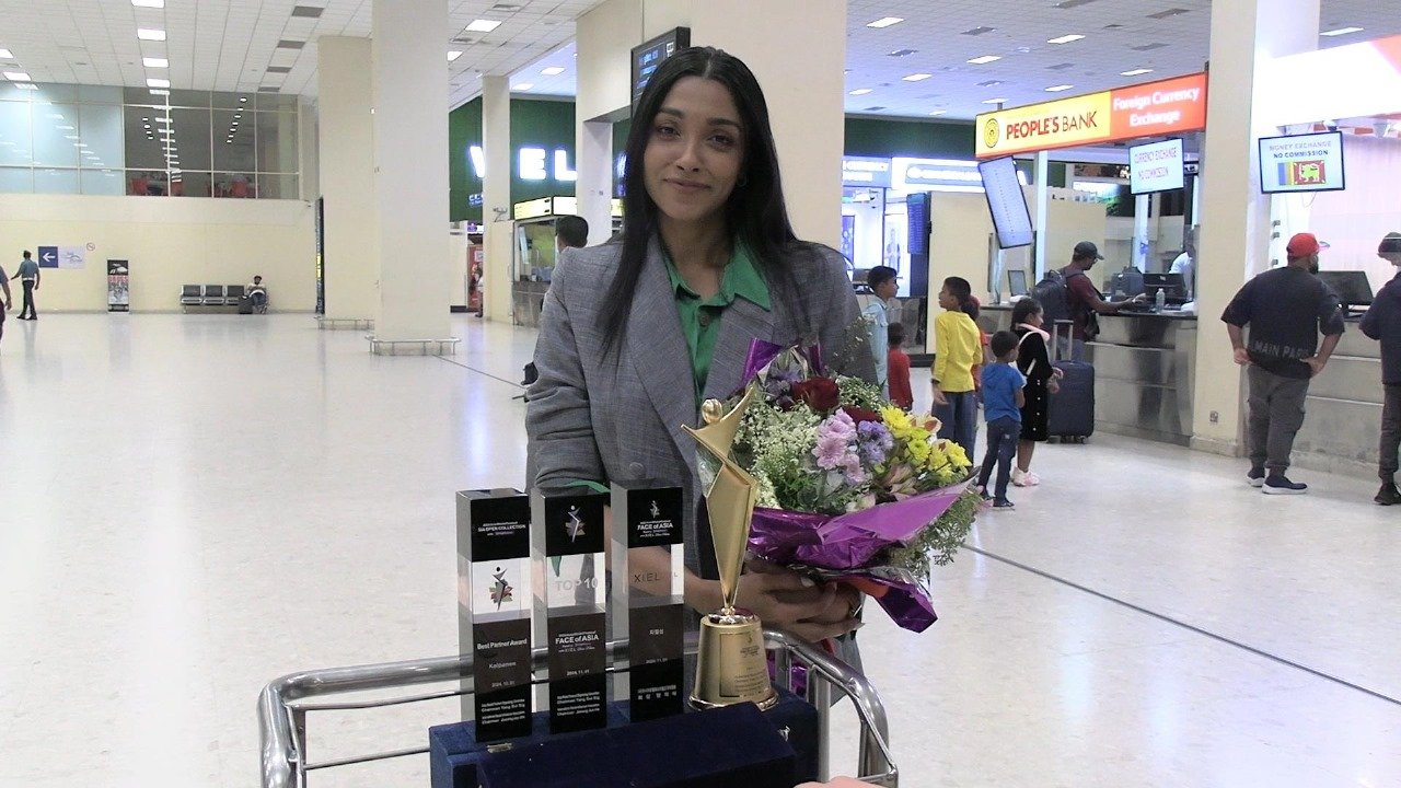 ආසියානු නිරූපන ශිල්පි තරගාවලියකදී ශ්‍රී ලංකාවට ” හොදම නිරූපන ශිල්පිනියට ” හිමි සම්මානය