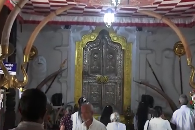 අතරමග නතර වුණ දේවාලේ දේව කාර්යය