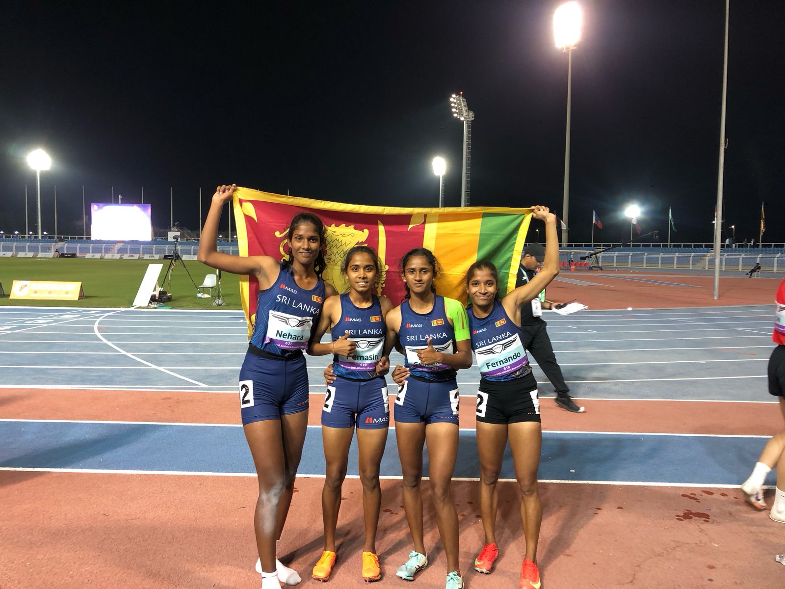 පොඩි තරුෂිගෙන් රන් පදක්කමක්