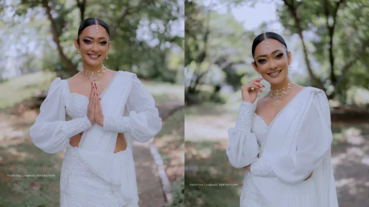 වෙනදා සරාගී පින්තූර වලින් රටක් කළඹන යුරේනි ඔසරියට මොන තරම් ලස්සනද බලන්නකෝ
