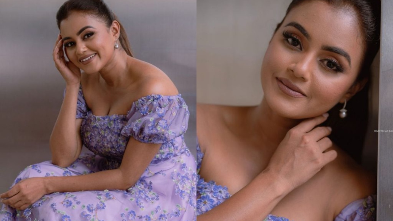 මල් ගවුමට එයාගේ තියෙන්නේ මහ අමුතුම ලස්සනක්… ප්‍රියසාද් පවුලේ හැඩකාරිය..  බලන්නකෝ දිනක්ෂිගේ ලස්සන