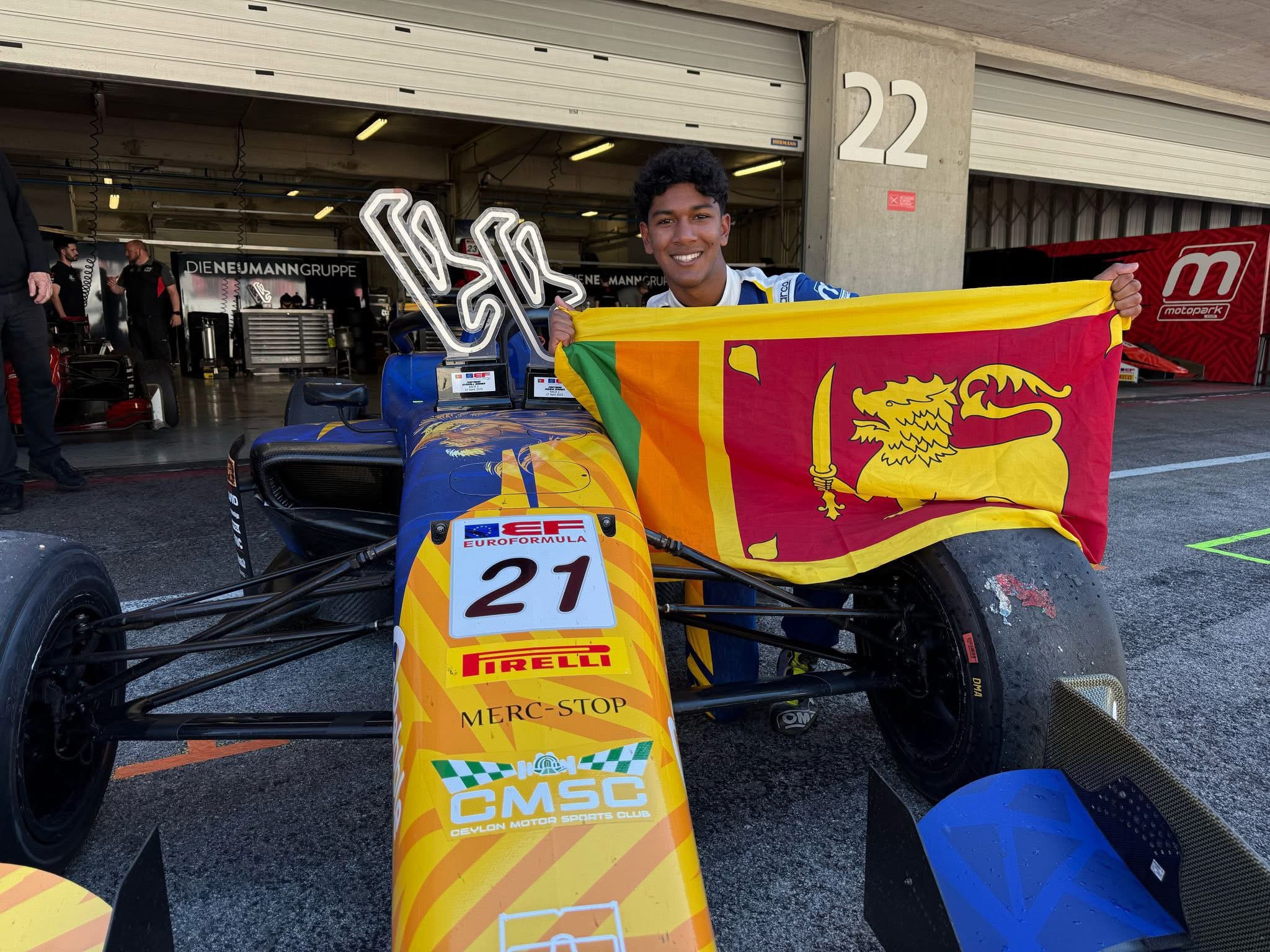 යෙවාන් ඩේවිඩ්ට තවත් Euro Formula ජයක් 