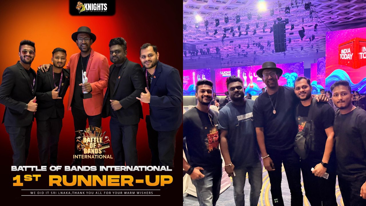 Battle of bands international වේදිකාවේ අවසන් මහා තරගයේ දෙවැනි තැන ලංකාවට