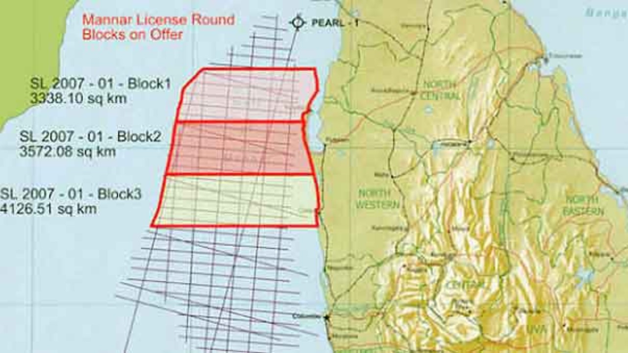 මන්නාරමේ තෙල්-ගෑස් හාරන්න රජය සූදානම් වෙයි