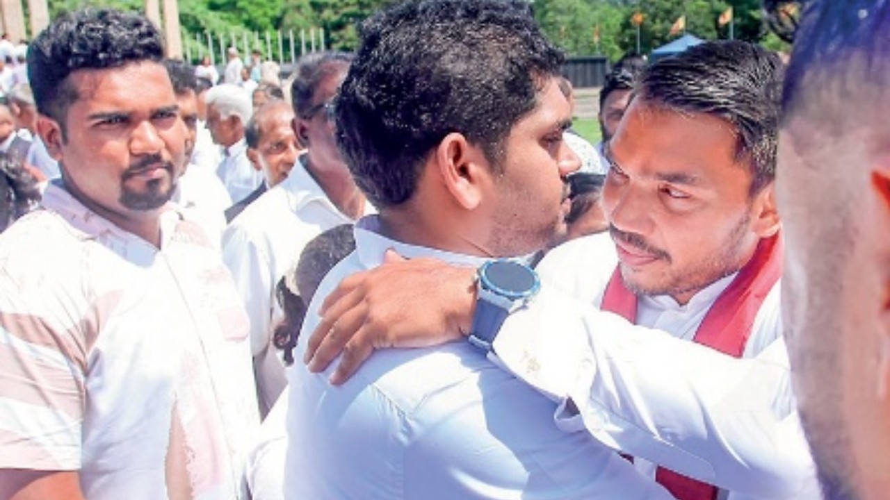 නාමල්ගෙන් දහම්ට ආරාධනා…. දහම් තීන්දුවකට සැරසෙයි….!