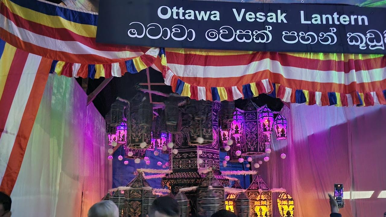 සම්බුදු තෙමගුල සමරමින් කැනඩාවේ ඔටාවාහි හිල්ඩා ජයවර්ධනාරාමයෙහි සුවිශේෂ ආගමික කටයුතු රැසක්