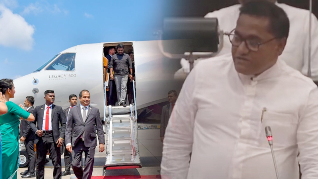 ‘ජනපති පැමිණි ජෙට් යානයේ වියදම වියට්නාම බෞද්ධ සංගමයෙන්’- ඇමති විජිත හේරත්