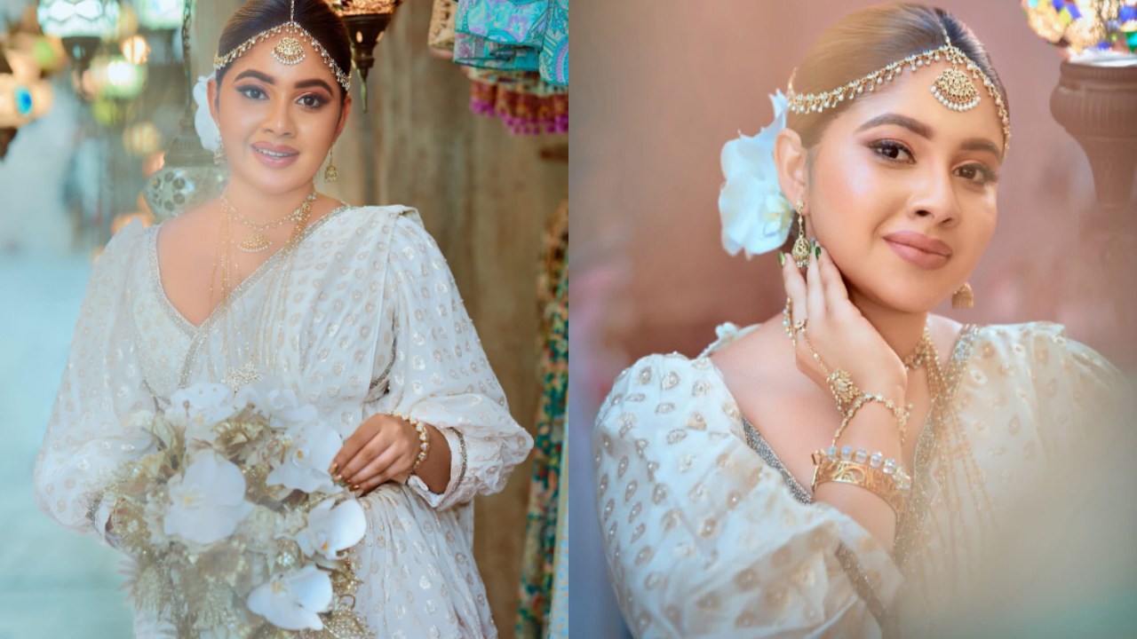 විදෙස් රටකදී හැඩකාර මනාලියක් වුණු යොහානි (PHOTOS)