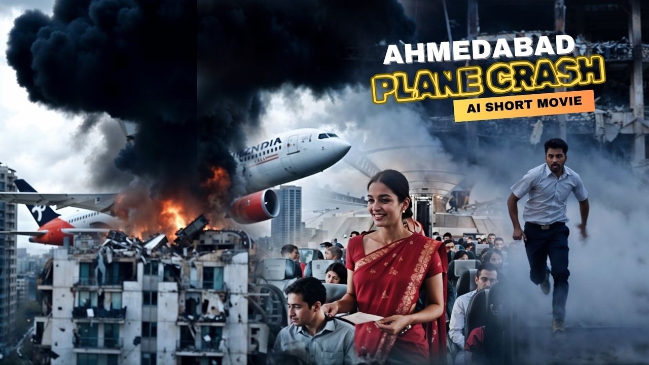 Air India ගුවන් අනතුර ගැන අපේ රටේ කොල්ලෙක් හදපු AI වීඩියෝ එක