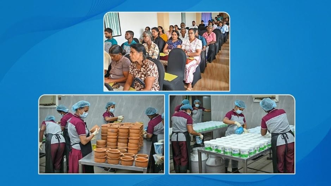 SDB බැංකුව වටිනාකම් දාම මූල්‍යකරණය හරහා කිරි කර්මාන්තය සවිබල ගන්වන මෙහෙයුමක