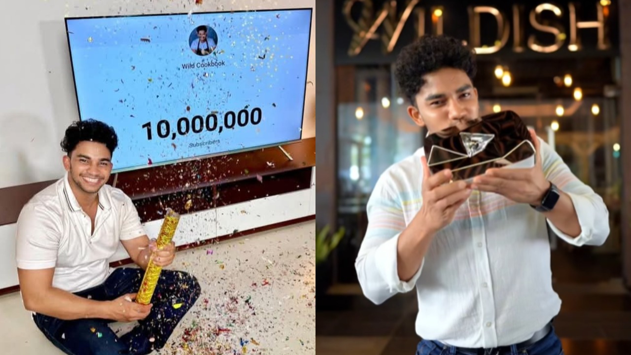 ලංකාවේ ප්‍රථම YouTube Diamond Play Button එක Wild Cookbook අතට (VIDEO)