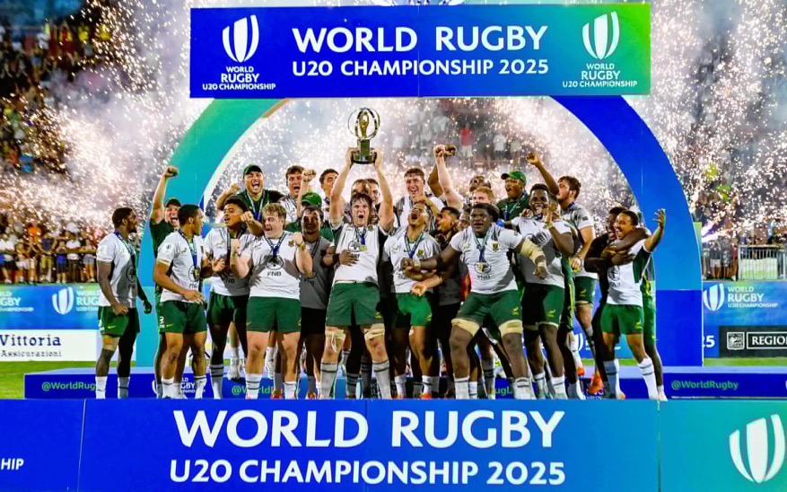 පොඩ්ඩන්ගේ රග්බි ලෝක කුසලානය දකුණු අප්‍රිකාවට