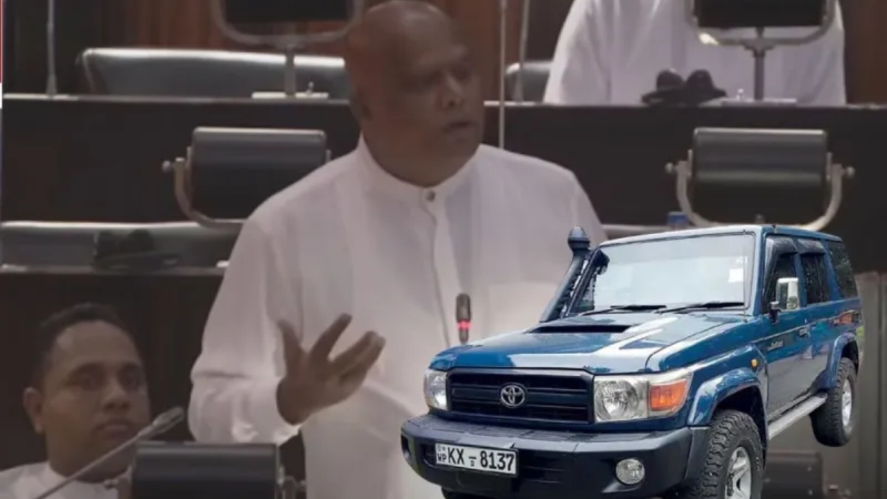 “ඇයි මට මෙහෙම කරන්නේ” ජගත් පාර්ලිමේන්තුවේ හඬා වැටෙයි.!