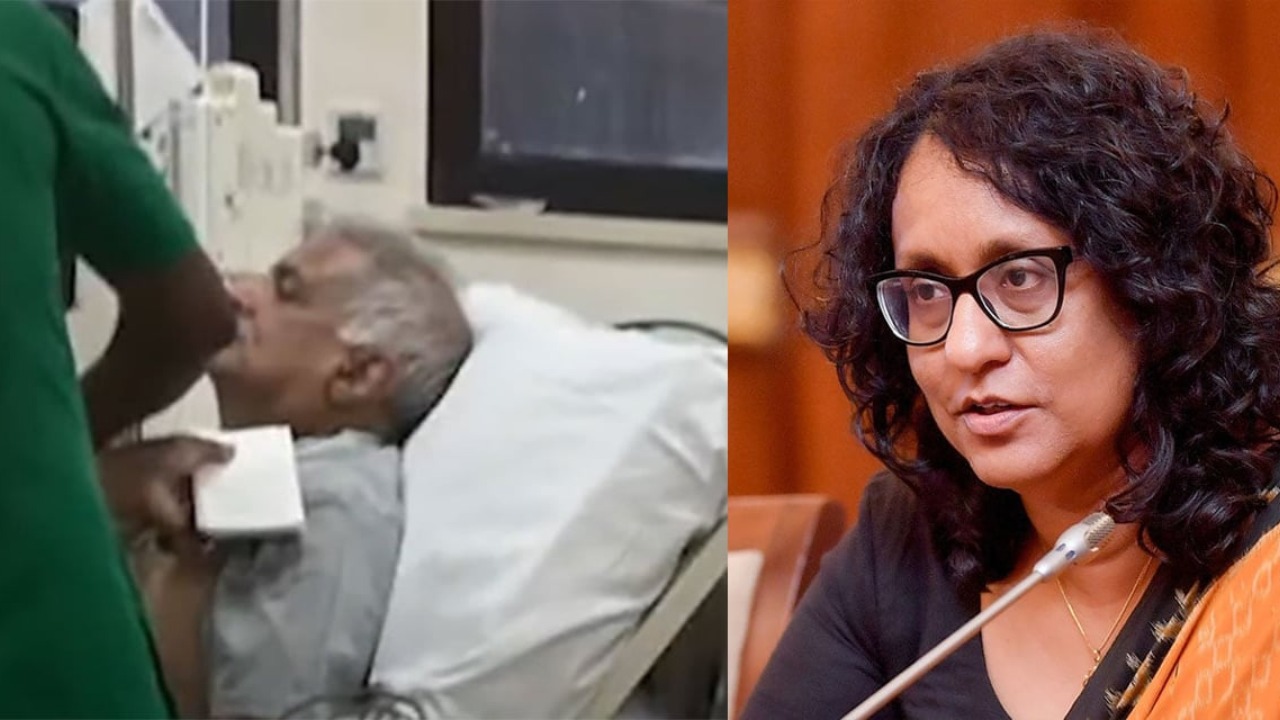 අගමැති හරිනි ඇත්තටම හිටපු ජනපති රනිල්ව බලන්න ගියාද ?  ඇත්ත නැත්ත මෙන්න