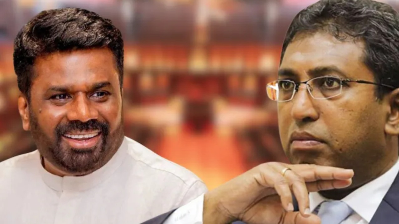 “මාව බයිට් එකට ගන්න එපා” ජනපතිගේ කතාව මැද හර්ෂ නැගිටියි.!
