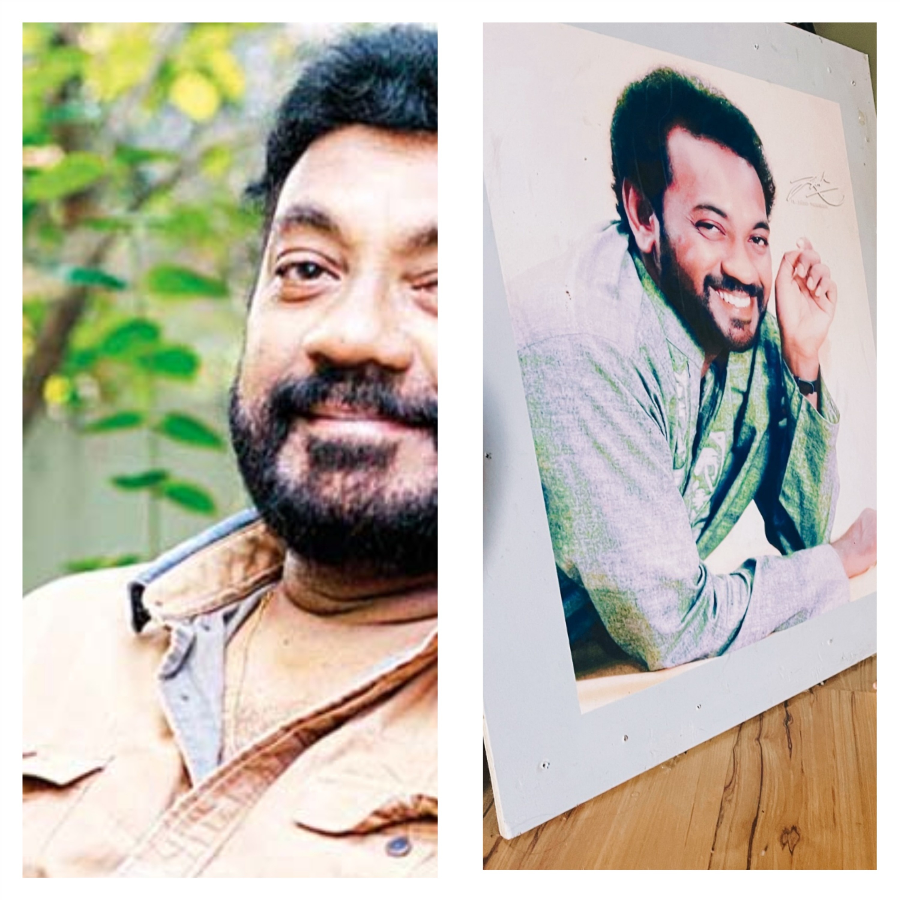 සීයා තාත්තාගේ රුව ළඟ පුතු කෛලාශ් නතර වෙයි