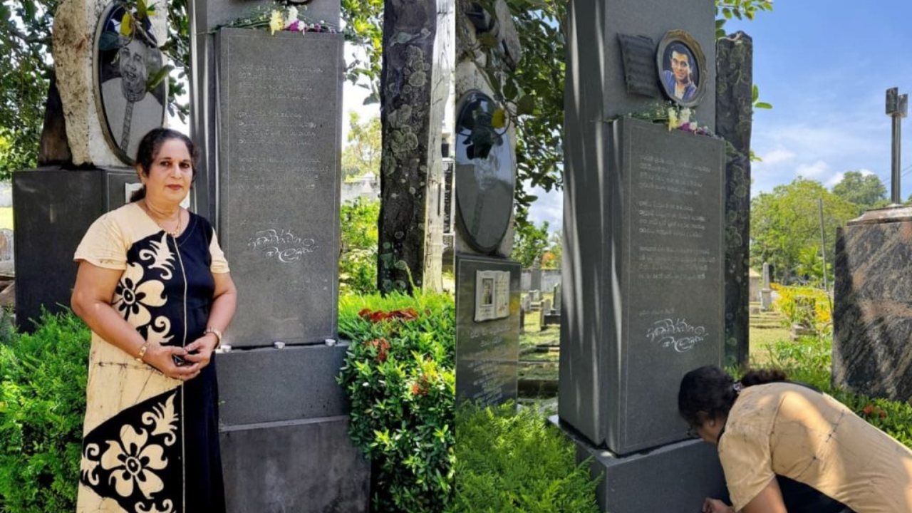 මිය ගිය දවසේ ඉඳලා සිංදු කියන එකත් නවත්තලා දැම්මා… සැමියෙක් වෙනුවෙන් මේ තරම් පරිත්‍යාගශීලී බිරිදක්…පුදුමයි.! අවුරුදු 15 ක් තිස්සේ බොරැල්ල කනත්තට එන ඇය..