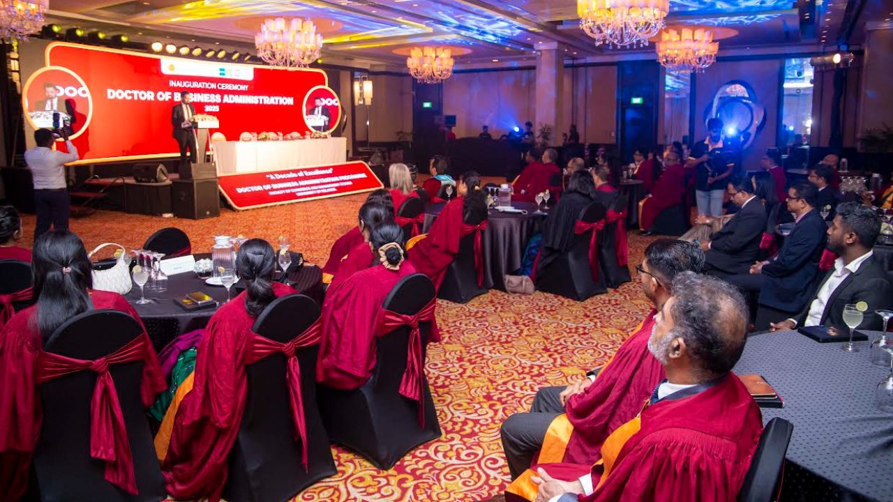 කැලණිය විශ්වවිද්‍යාලයේ ව්‍යාපාර පරිපාලන ආචාර්ය උපාධියේ 10 වැනි කණ්ඩායමේ අධ්‍යයන කටයුතු ඇරඹේ