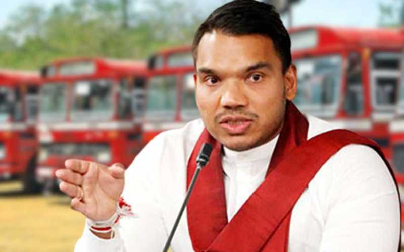 ලංගම වර්ජනය පසුපස නාමල් රාජපක්ෂ.. ලේකම් සියල්ල හෙළිකරයි.!