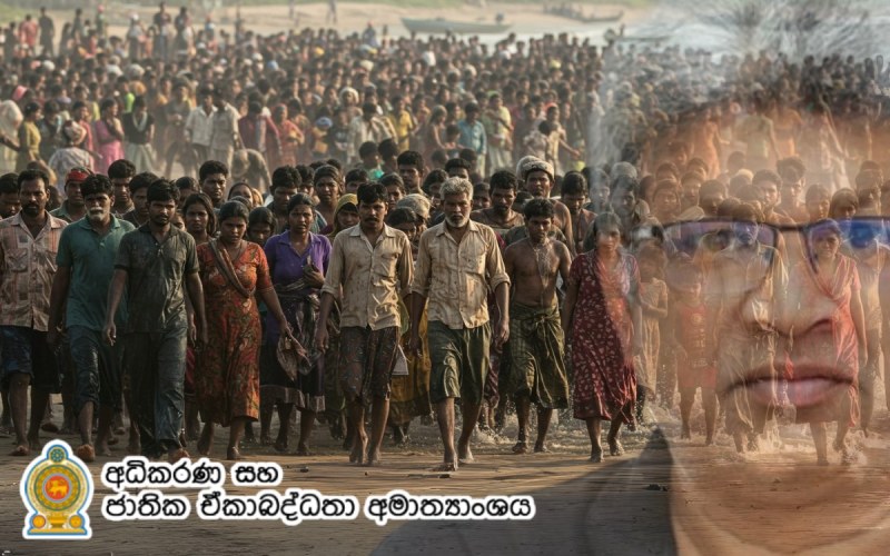 ආණ්ඩුව උතුරේ සහ දකුණේ 10000කට මරණ සහතික ලියන්න සැරසෙයි.!