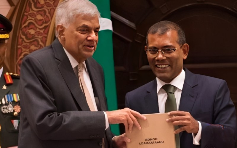 රනිල් අත්අඩංගුවට ගැනීම ගැන මාලදිවයින් හිටපු ජනපතිගෙන් ප්‍රකාශයක්.!