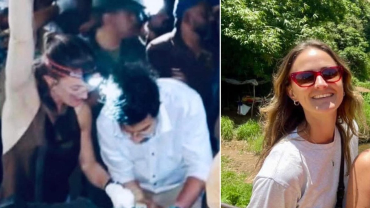 ඇල්ලේදී උදව්වට ආපු සුදු නෝනා
