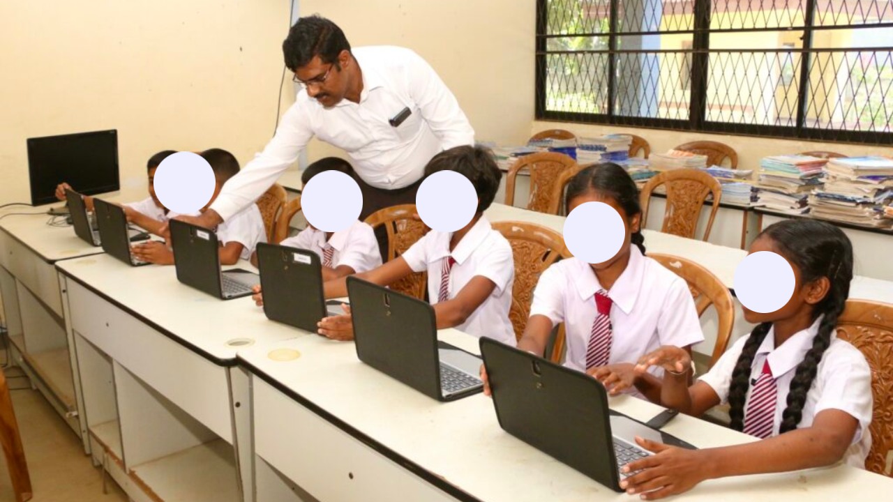 පාසල් දරුවන්ට ලැප්ටොප් පරිගණක හා අන්තර්ජාලය පහසුකම්