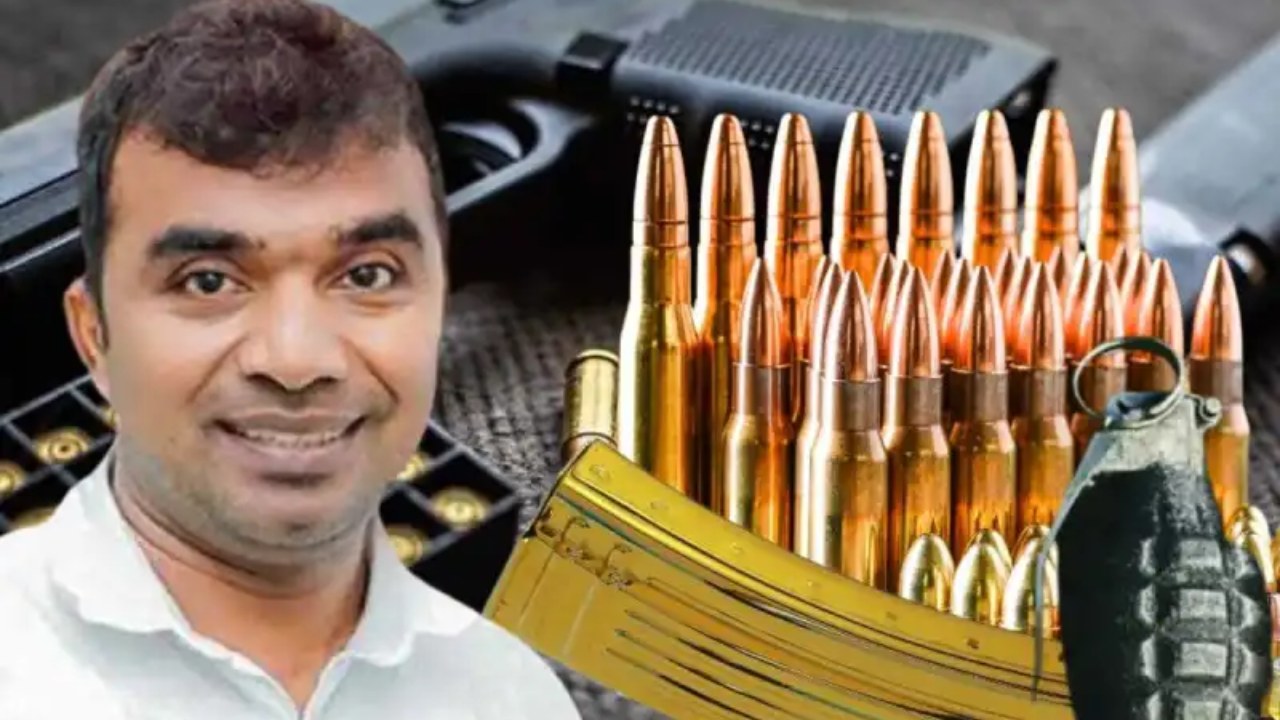 මනම්පේරි වළ දැමු රන් පැහැති මැගසින්, උණ්ඩ, බෝම්බ ඉඩමකින් හමුවෙයි