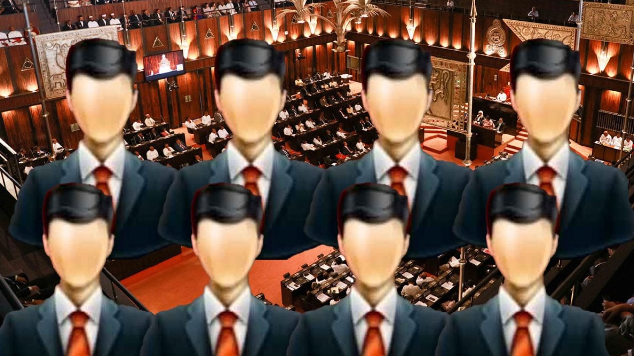 පාතාල දේශපාලකයන් ලයිස්තුව පාර්ලිමේන්තුවට