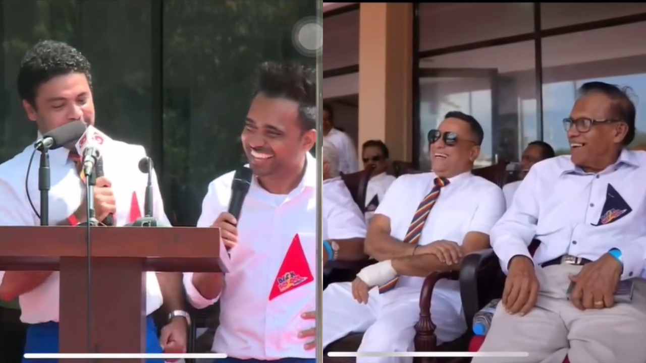 ආ ඕලුගල sir… සෙව්වන්දි මිස් ඇවිල්ලා නෑ බයට, ඕලුගල සර් විතරයි ආවේ… – ඕලුගල සර්ටත් හිනා ගිය කතාව මෙන්න (VIDEO)