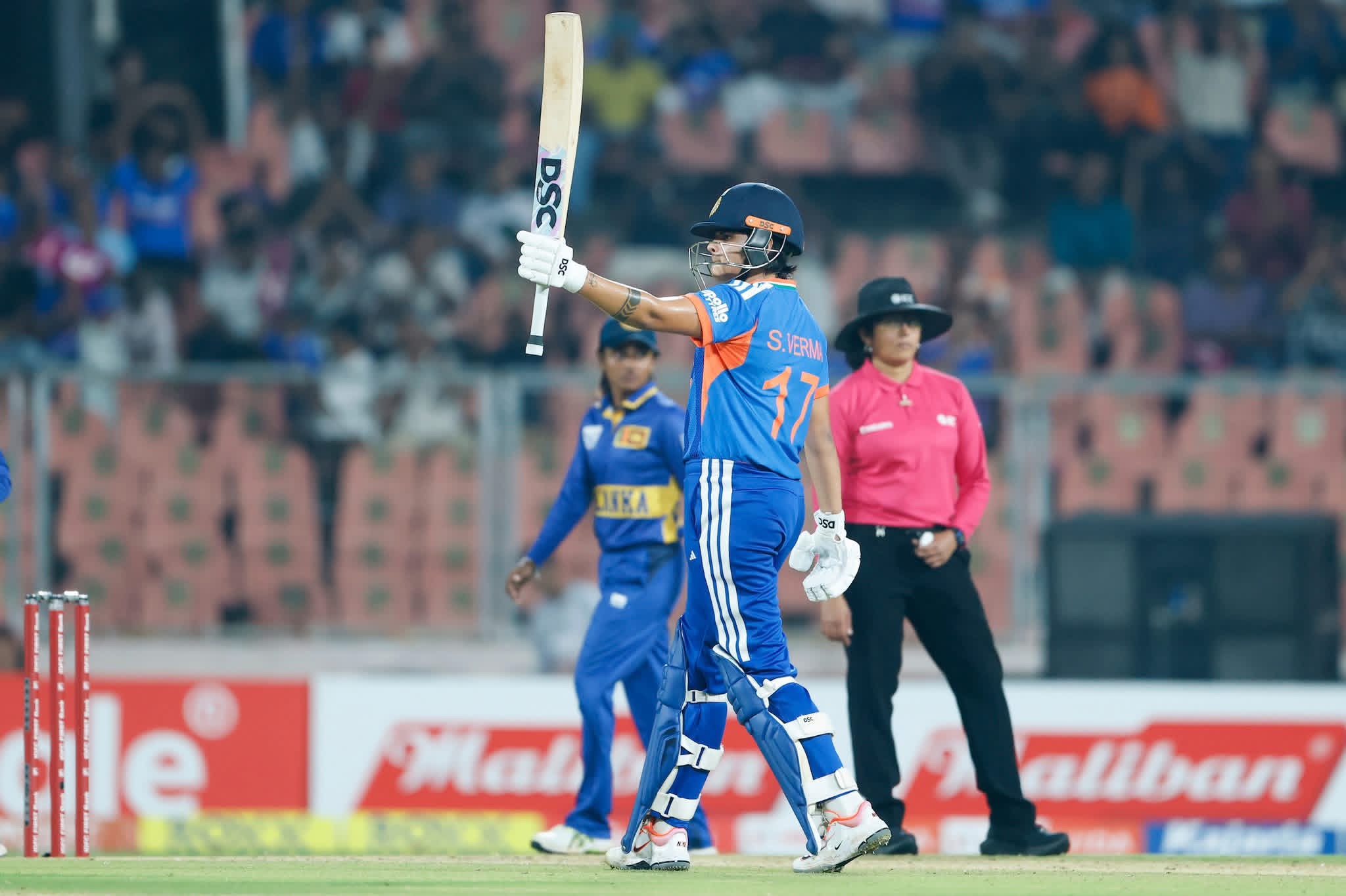 ශ්‍රී ලංකා කතුන් යළි අසාර්ථකයි – T20 තරගාවලියේ ජය ඉන්දියාවට 