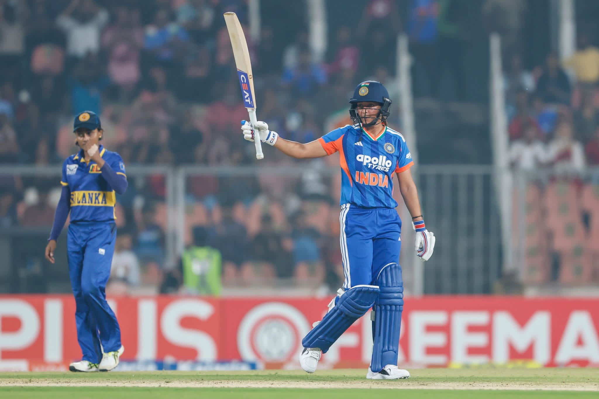 ශ්‍රී ලංකා ක්‍රීඩිකාවෝ ඉන්දියාවේදී වයිට් වොෂ් වෙයි 5-0යි