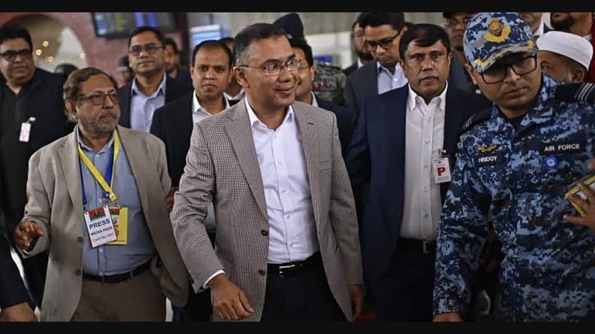 බංග්ලාදේශ ජාතිකවාදී පක්ෂයේ සභාපති තරීක් රෙහ්මාන් සිය රට පැමිණෙයි