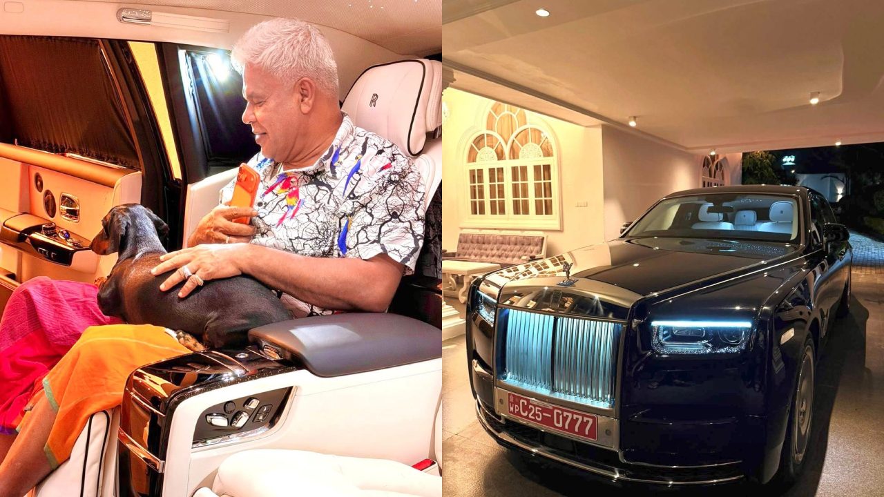 දැක්කද ඩඩ්ලිගේ අලුත්ම Rolls-Royce එක