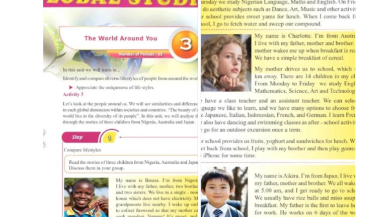 6 වසර ඉංග්‍රීසි මොඩියුලේ විතරක් නෙමෙයි ඉතිහාසය මොඩියුලෙත් වැරදි තියෙනවලු