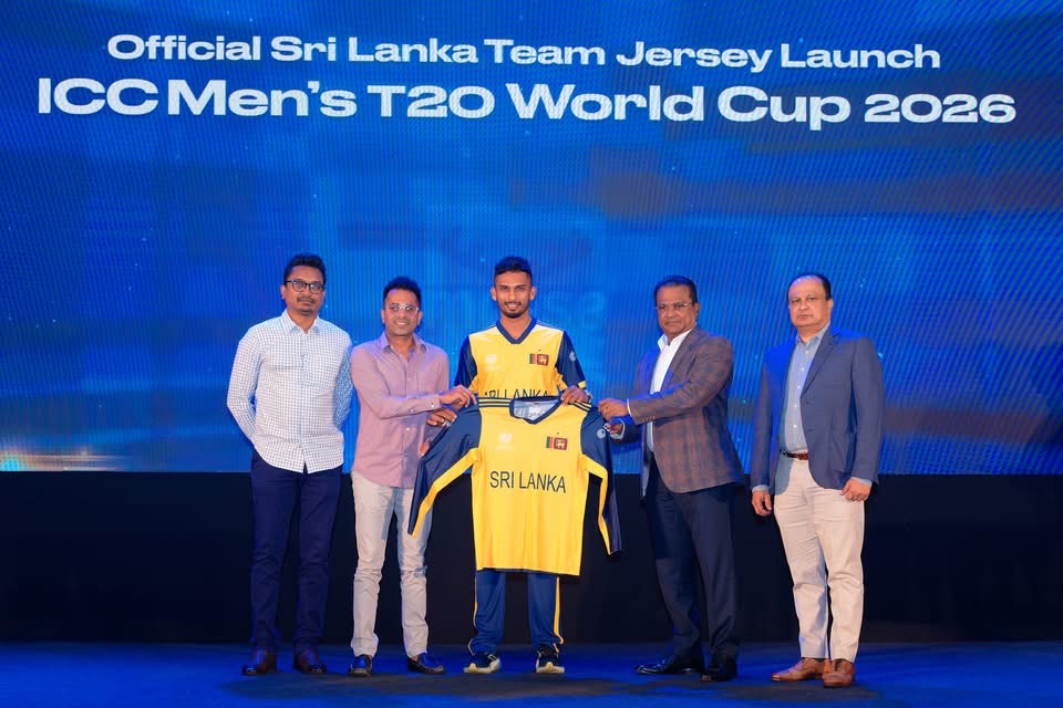 T 20 ලෝක කුසලානයේ ශ්‍රී ලංකා කණ්ඩායමේ නව ‘ජර්සිය‘ එළිදකී 