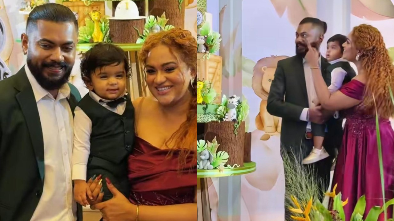 පුංචි කෛලාෂ්ගේ පළමු උපන්දින සාදයේ අපූරුව මෙන්න