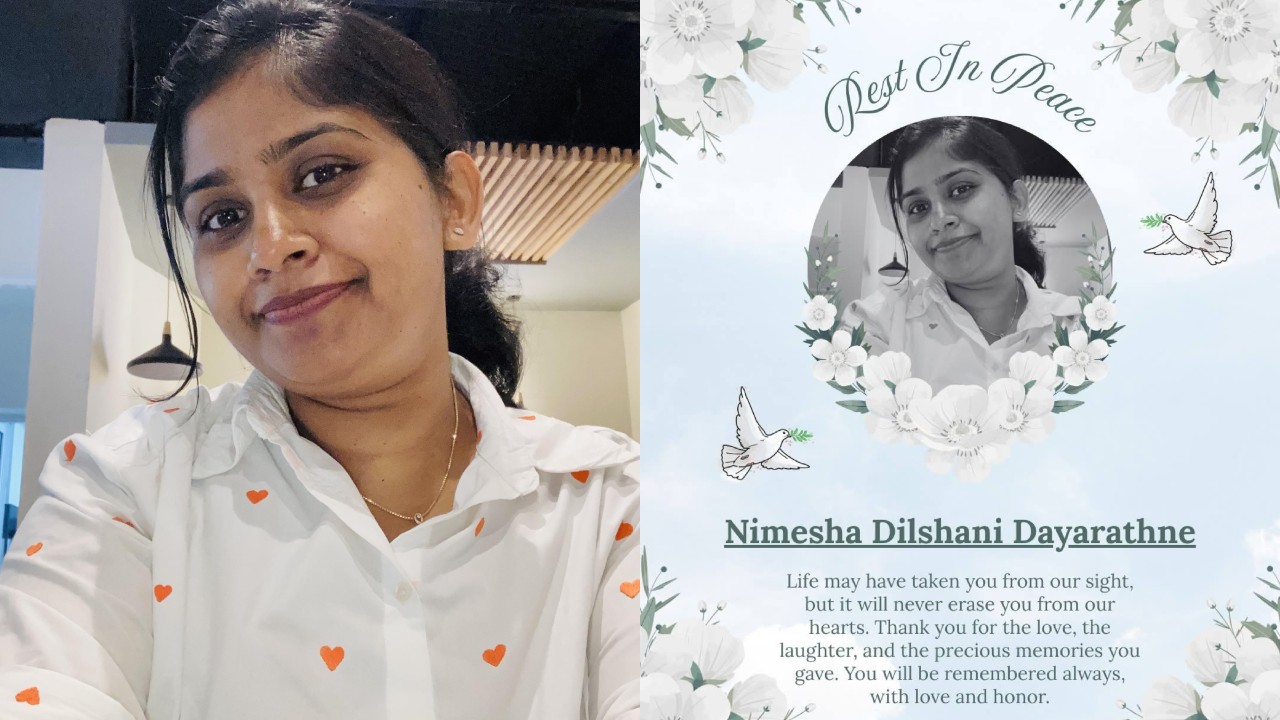 “ලොවක් මැද පුතු තනිවුණාද දැක මරණිනුත් නැගිටීය අම්මා….” නිමේෂා දයාරත්න මහත්මියගේ හදිසි සමුගැනීමෙන් රජරට සරසවියම හඬයි!