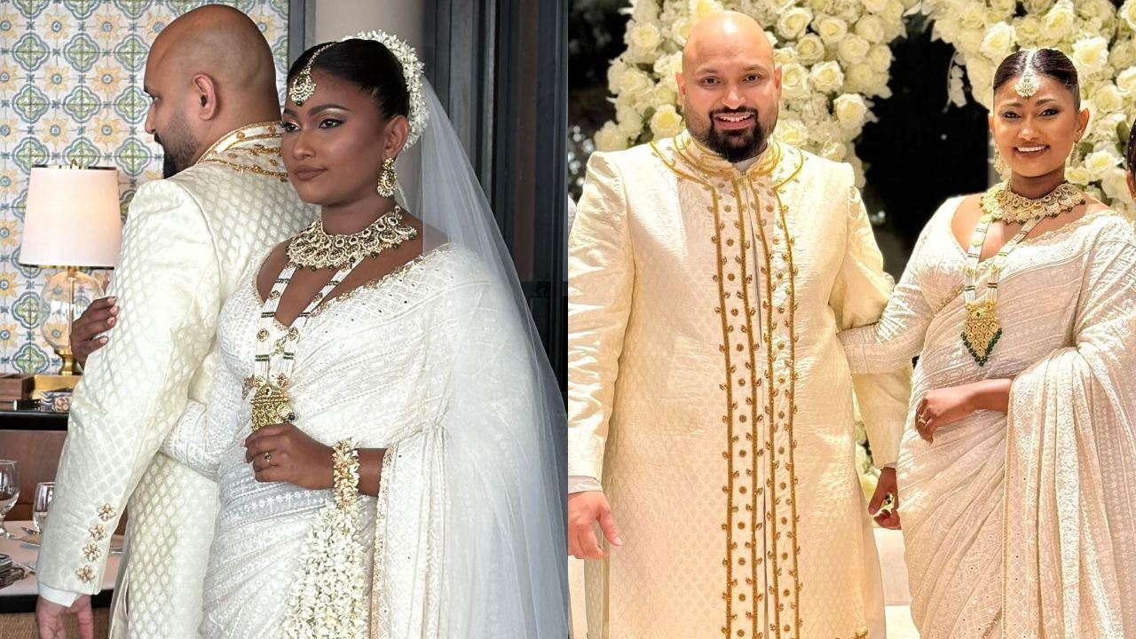 ”රාෂිද් සහ මම සංස්කෘති දෙකක්, ලෝක දෙකක් වුණත්, එකම අනාගතය තෝරාගත් දෙදෙනෙක්. මේක දිග කාලයක් බලාගෙන ආපු ආදරයක සැමරුමක්…” – හැමෝම කතා කරපු සාෂාගෙ මංගල උත්සවය