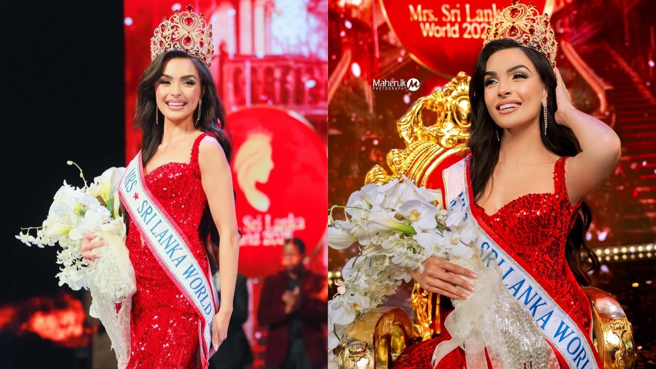 ලෝක විවාහක රූ රැජින වේදිකාවේ ලාංකේය බලාපොරොත්තුව, කවුද මේ ‘සබීනා යූසෆ්’