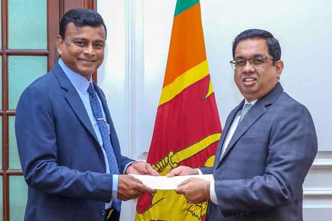 ජනාධිපති කාර්ය මණ්ඩල ප්‍රධානී ලෙස ප්‍රභාත් චන්ද්‍රකීර්ති මහතා පත් කෙරේ