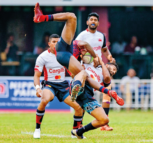 අන්තර් සමාජ රග්බි තරගාවලියේ මහනුවර – CR අවසන් තරගය අද 