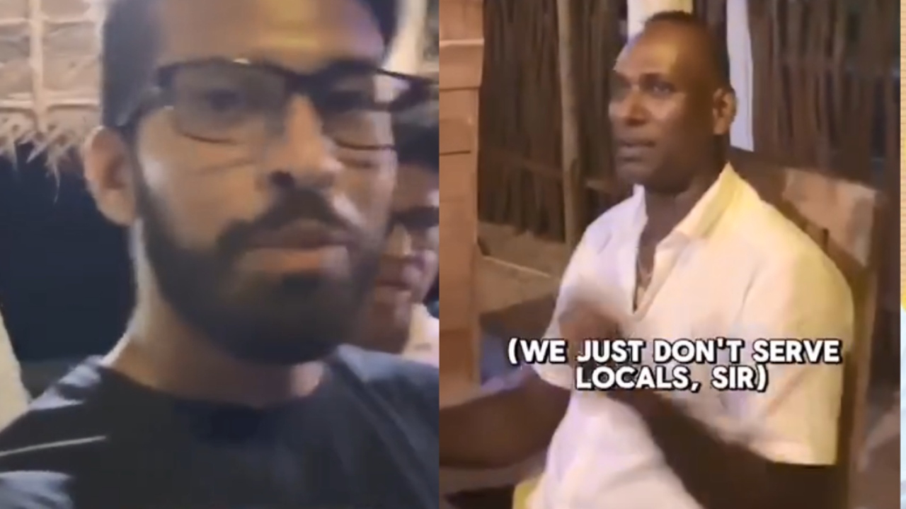 තංගල්ල බීච්සයිඩ් රෙස්ටුරන්ට් එකේ ලංකාවේ අය ගියාම එලවලා.. සුදු අයට විතරලු සර්විස්… (VIDEO)