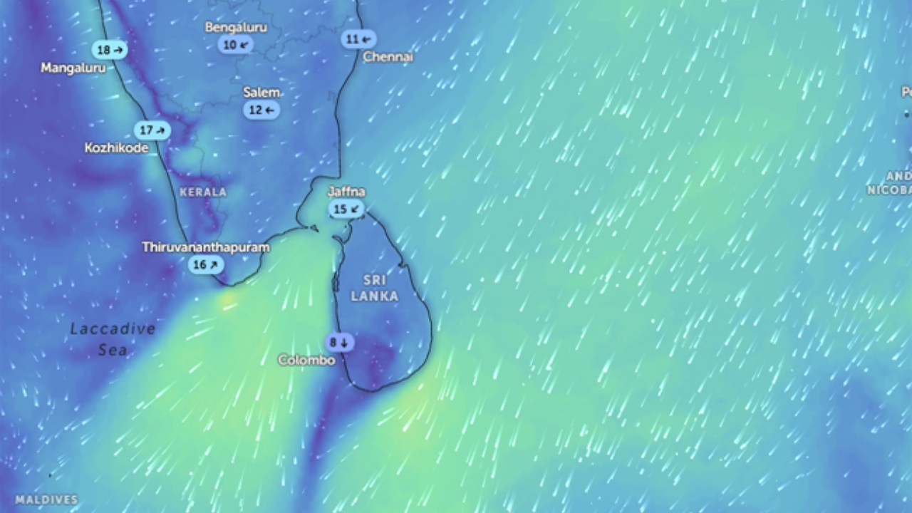 අද කාලගුණය වෙනස් වෙන්නේ මෙහෙමයි