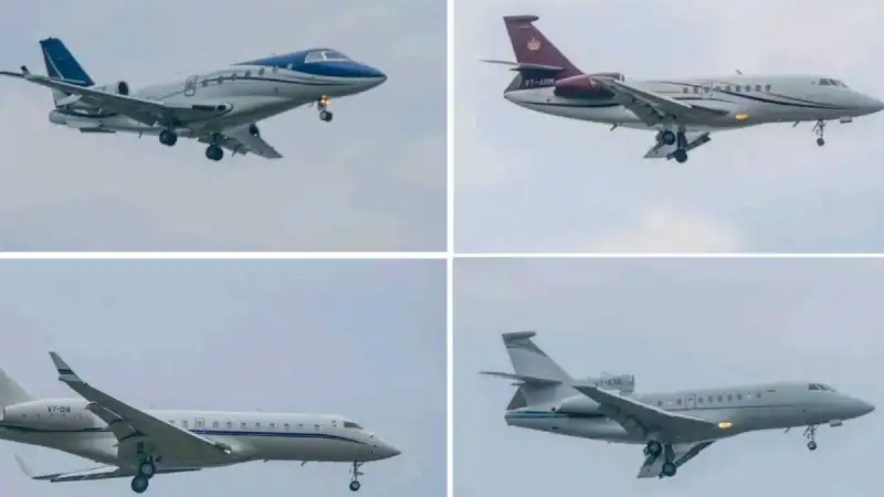 පෞද්ගලික ජෙට් යානා 15කින් ක්‍රීඩාලෝලීන් මෙරටට.!