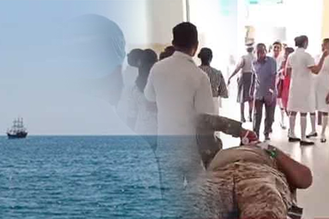 අනතුරට පත් වූ ඉරාන නෞකාවේ සිටි නාවිකයන් 80කගේ සිරුරු හමුවෙයි