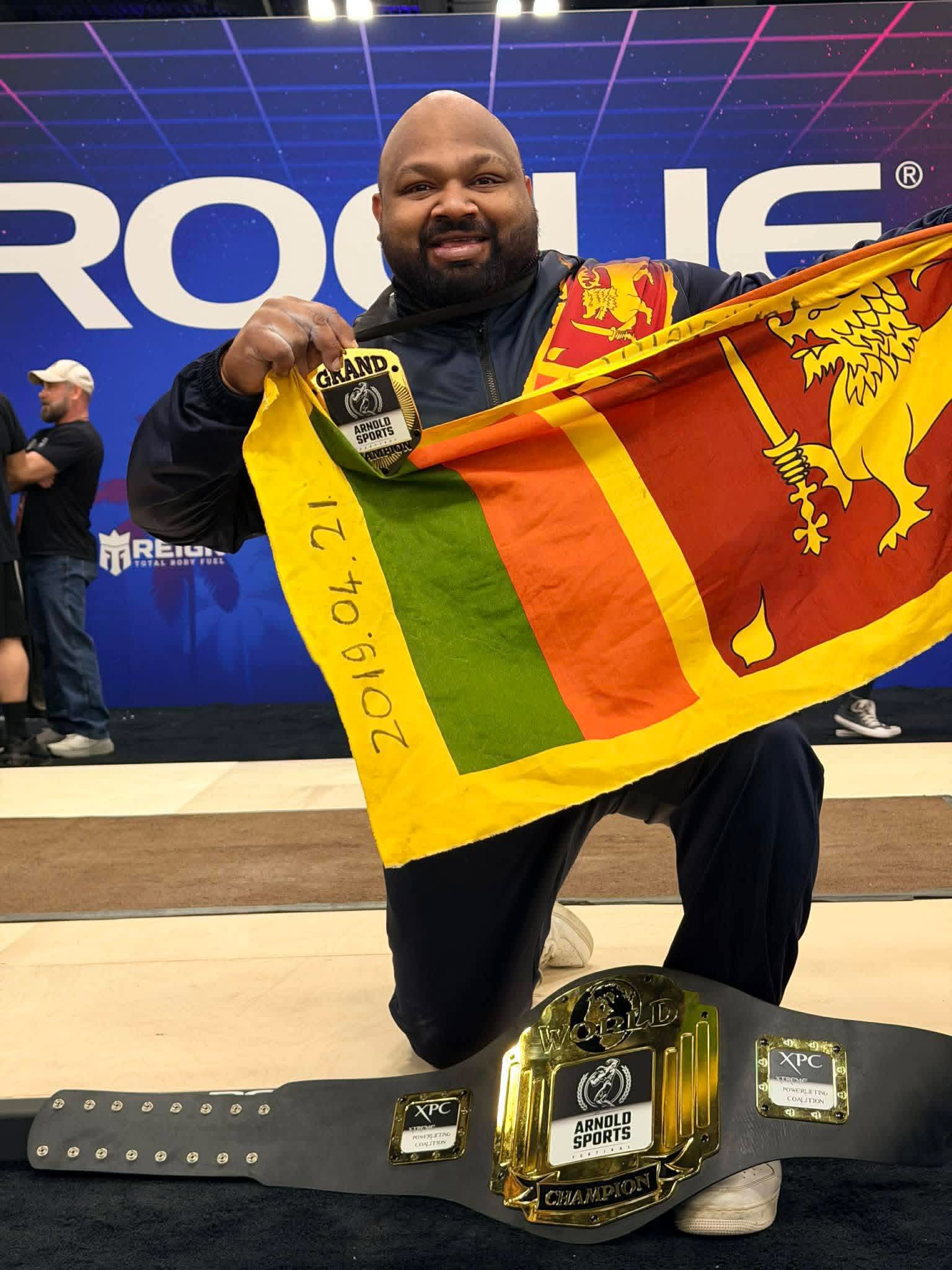 Arnold Classic Sports හිදී රන්සිළුට රන් පදක්කමක්