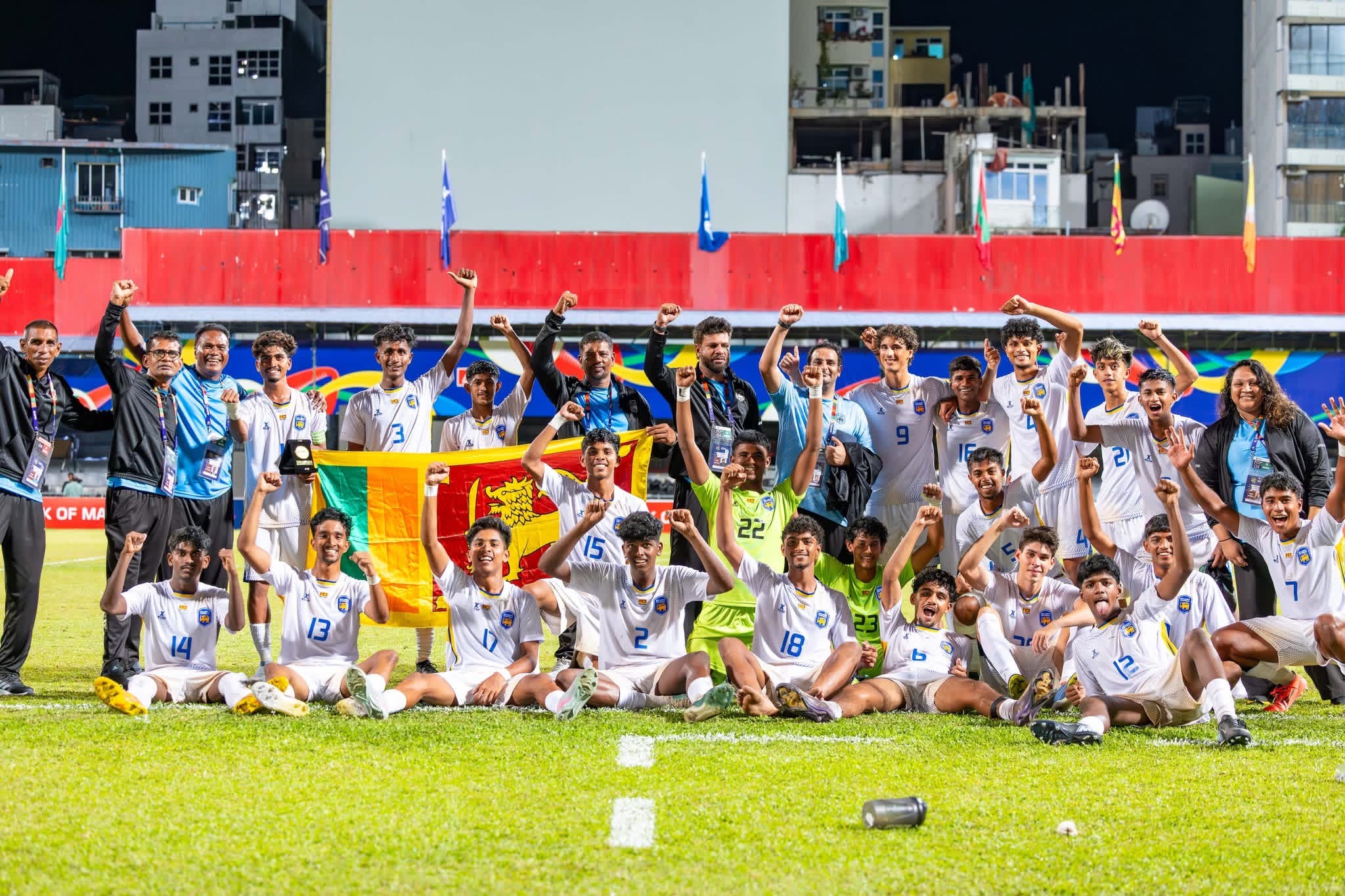 ශ්‍රී ලංකා පාපන්දු පොඩ්ඩෝ මාලදිවයින පරාජය කරයි