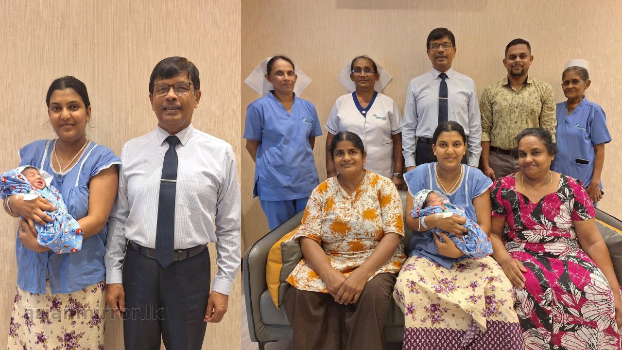 වසර 25කට පෙර මා අතට ආ පුංචි පැටියා අද මවක් වෙලා… ඒ දරුවාගේ දරුවාත් ඔහුගේම අතටම ආපු ඒ කතාව